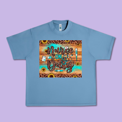 Nurse On Duty Urban Heavy Tee Designed By Jahusdesignshop