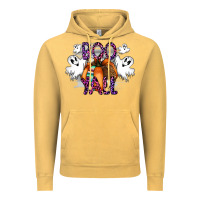 Vintage Mustard Boo yall Vintage Hoodie - CowhideDigitalArt