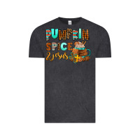 Vintage Black pumpkin spice and jesus Vintage Tee - AdoDesignShop