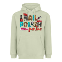 Matcha nail polish junkie bbs Heavyweight Hoodie - BundleAndBundleShop