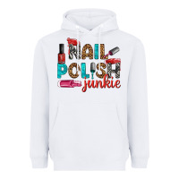 White nail polish junkie bbs Heavyweight Hoodie - BundleAndBundleShop