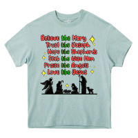 Arona jesus and family belive like mary Heavy Core Tee - MaliasSmallBusiness