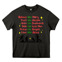 Asphalt jesus and family belive like mary Heavy Core Tee - MaliasSmallBusiness