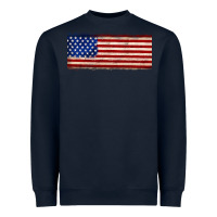 Navy usa flag Heavyweight Sweatshirt - JahusDesignShop