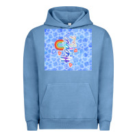 Pigment Pebble Blue hippie soul Urban Hoodie - TumblerDesignByShophia