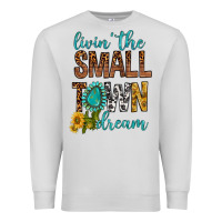 Dove Grey Living The Small Town Dream Premium Sweatshirt - BundleAndBundleShop