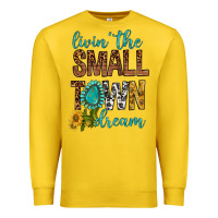Lemon Living The Small Town Dream Premium Sweatshirt - BundleAndBundleShop