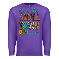 Purple Living The Small Town Dream Premium Sweatshirt - BundleAndBundleShop