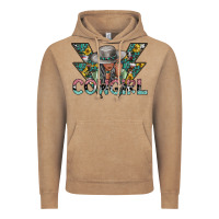 Vintage Coffee cowgirl2 2 Vintage Hoodie - SublimationCraftShop