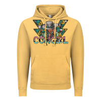 Vintage Mustard cowgirl2 2 Vintage Hoodie - SublimationCraftShop