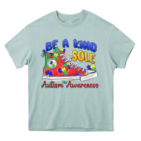 Arona be a kind sole autism awareness Heavy Core Tee - MaliasSmallBusiness