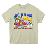 Mossy be a kind sole autism awareness Heavy Core Tee - MaliasSmallBusiness