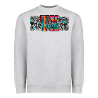 Heather Grey tx texas Heavyweight Sweatshirt - JahusDesignShop