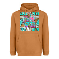 Meerkat love nail and polish with leopard seamless pattern bbs Heavyweight Hoodie - BundleAndBundleShop