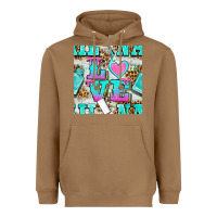 Toasted Coconut love nail and polish with leopard seamless pattern bbs Heavyweight Hoodie - BundleAndBundleShop