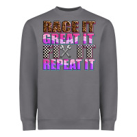Storm race ıt great ıt fıx ıt repeat ıt Heavyweight Sweatshirt - AdoDesignShop