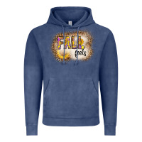 Vintage Denim fall feels Vintage Hoodie - CowhideDigitalArt