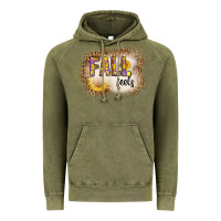 Vintage Olive fall feels Vintage Hoodie - CowhideDigitalArt