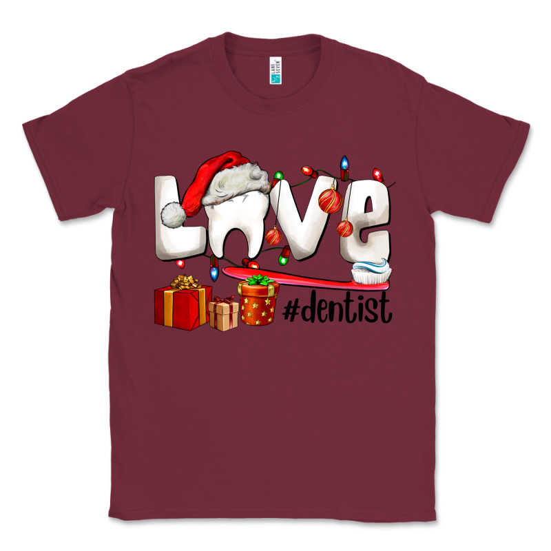 Christmas Love  Dentist Classic Tee by AdoDesignShop | Teevron