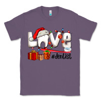 Lavender Christmas love  dentist Classic Tee - AdoDesignShop