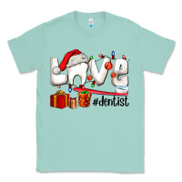 Seafoam Christmas love  dentist Classic Tee - AdoDesignShop