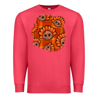 Cardinal Thanksgiving Turkey With Tartan Patch Premium Sweatshirt - BundleAndBundleShop