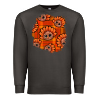 Smoke Thanksgiving Turkey With Tartan Patch Premium Sweatshirt - BundleAndBundleShop