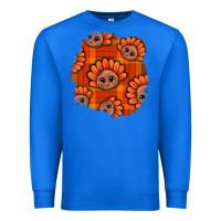 True Royal Thanksgiving Turkey With Tartan Patch Premium Sweatshirt - BundleAndBundleShop