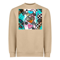 Mushroom race heart Heavyweight Sweatshirt - AdoDesignShop