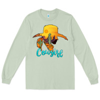 Matcha cowgirl western Long Sleeve Tee - AdoDesignShop