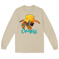Mushroom cowgirl western Long Sleeve Tee - AdoDesignShop