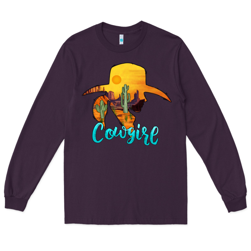 Cowgirl Western Long Sleeve Tee by AdoDesignShop | Teevron