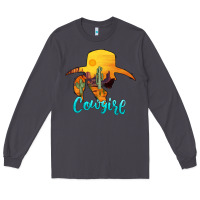 Smoke cowgirl western Long Sleeve Tee - AdoDesignShop