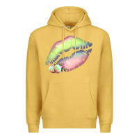 Antique Gold Pastel Color Easter Lips Premium Hoodie - Bettercallsaul