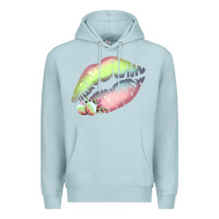 Blue Mist Pastel Color Easter Lips Premium Hoodie - Bettercallsaul