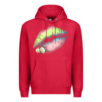Cardinal Pastel Color Easter Lips Premium Hoodie - Bettercallsaul