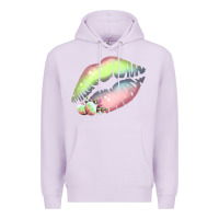 Lilac Pastel Color Easter Lips Premium Hoodie - Bettercallsaul