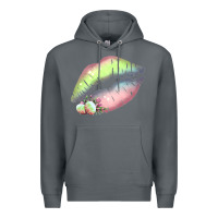 Rock Pastel Color Easter Lips Premium Hoodie - Bettercallsaul