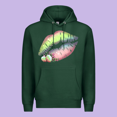 Pastel Color Easter Lips Premium Hoodie Designed By Bettercallsaul