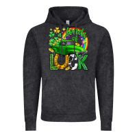 Vintage Black Loads of luck truck st. patricks day Vintage Hoodie - Neo Western