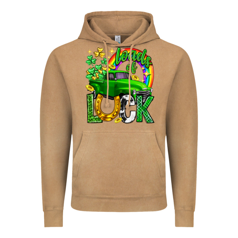 Loads Of Luck Truck St. Patricks Day Vintage Hoodie by Neo Western | Teevron