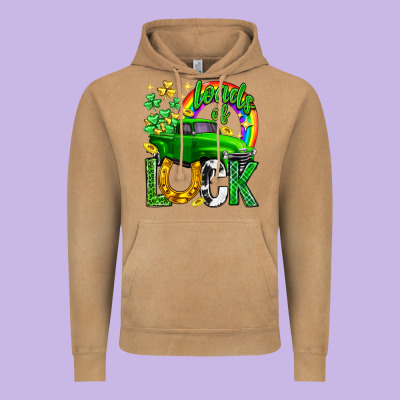 Loads Of Luck Truck St. Patricks Day Vintage Hoodie Designed By Neo Western