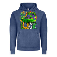 Vintage Denim Loads of luck truck st. patricks day Vintage Hoodie - Neo Western