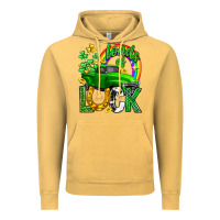 Vintage Mustard Loads of luck truck st. patricks day Vintage Hoodie - Neo Western