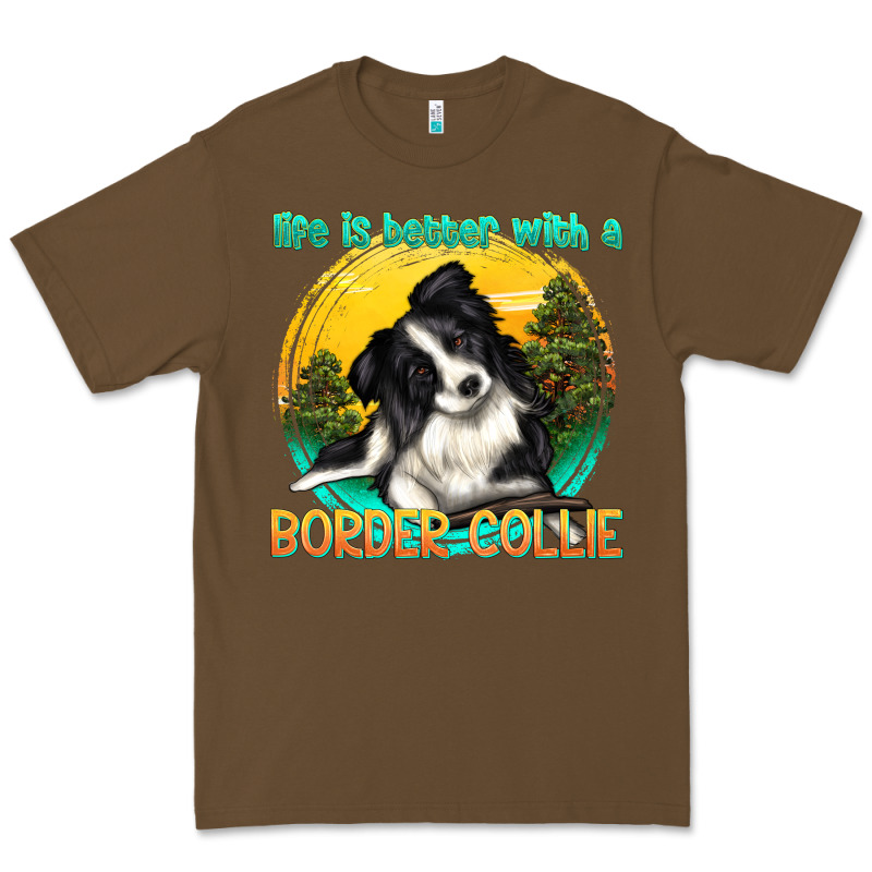 Life Is Better With A Border Collie Premium Tee by texasbilliewilder | Teevron