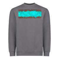 Storm turquoise leopard Heavyweight Sweatshirt - JahusDesignShop