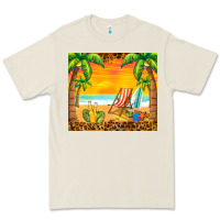 Bone sunset beach Premium Tee - BarkalooDesign