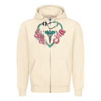 Sandshell cma  heart Zipper Hoodie - MaliasSmallBusiness