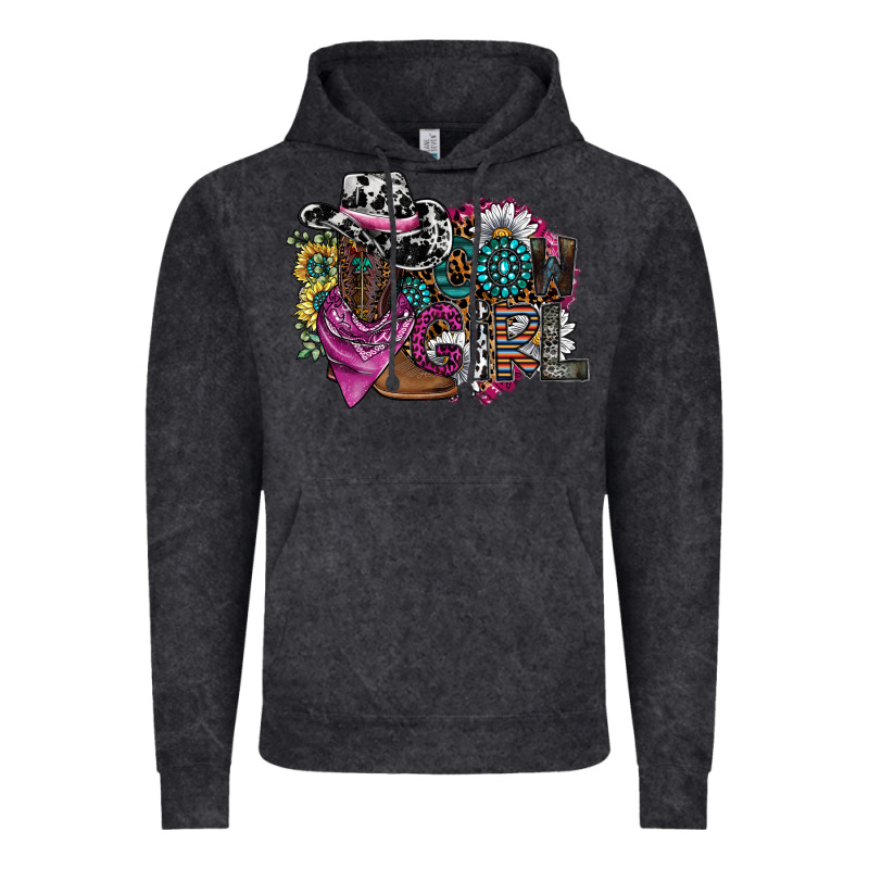 Cowgirl2 Vintage Hoodie by SublimationCraftShop | Teevron