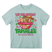 Arona tis the season for tamales tama la la la Heavy Core Tee - MaliasSmallBusiness